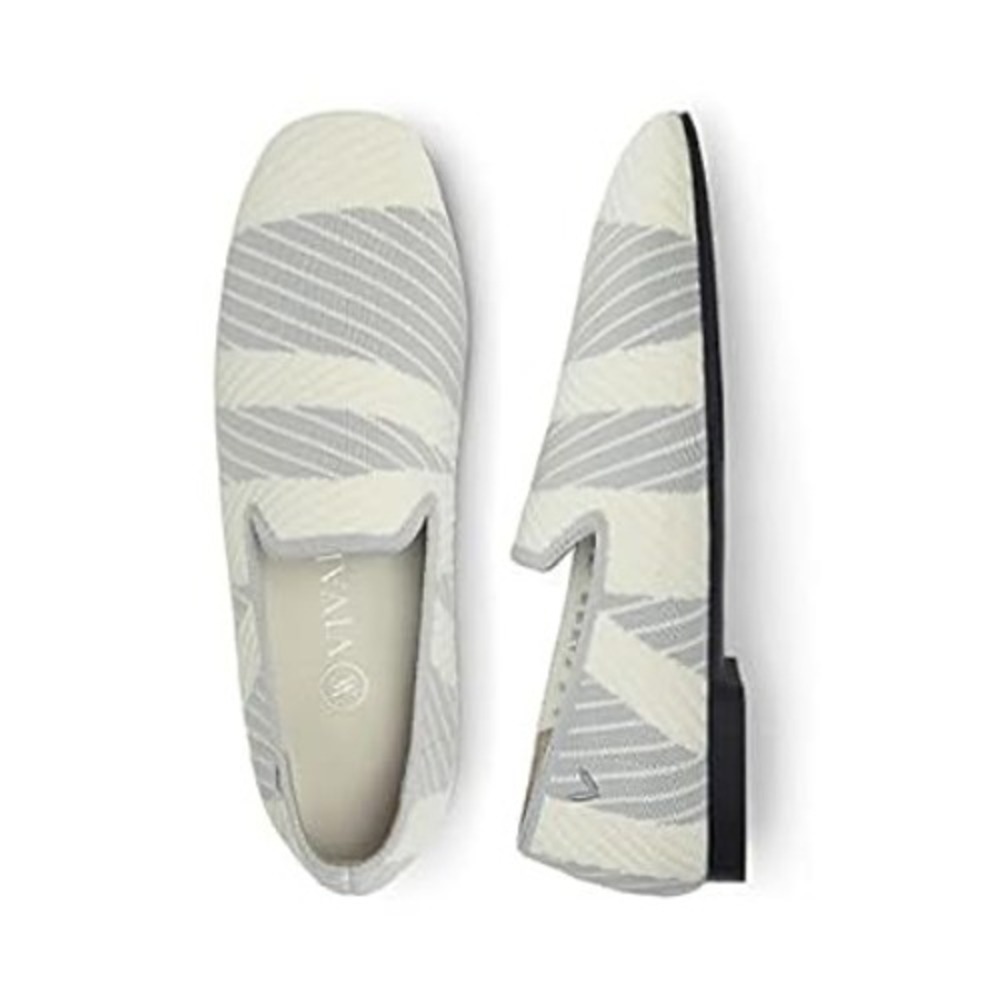 VIVAIA‎ Knit Pointed-Toe Comfortable Slip-On Loafers Shoes EU/38 US/7,7.5